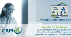 CAPhO Virtual Conference Series 2020 Banner